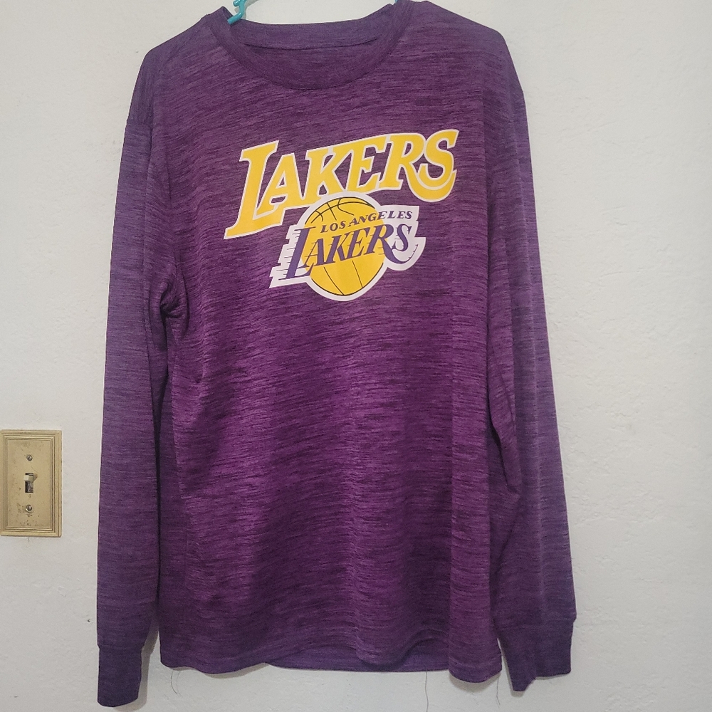 NBA Purple Lakers Men's Shirt